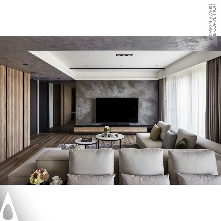 Bronze Interior Space and Exhibition Design Award Winner 2023 Pristine Elegance Residence 