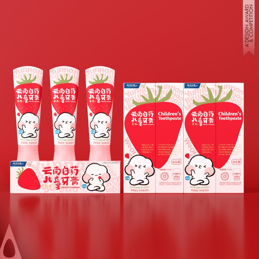 Tiger Pan's Yunnan Baiyao Children Toothpaste