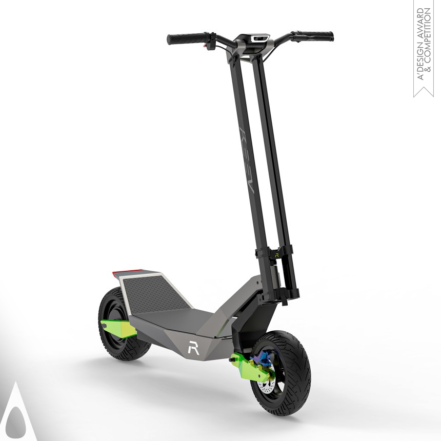 Iron Scooter Design Award Winner 2023 Reev Cruiser Micro Transportation Mean 