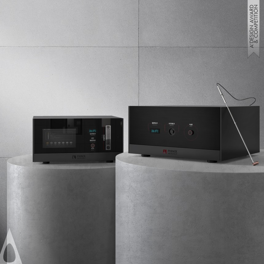 Silver Commercial Appliance Design Award Winner 2023 Phinix Fire Testing Equipment 