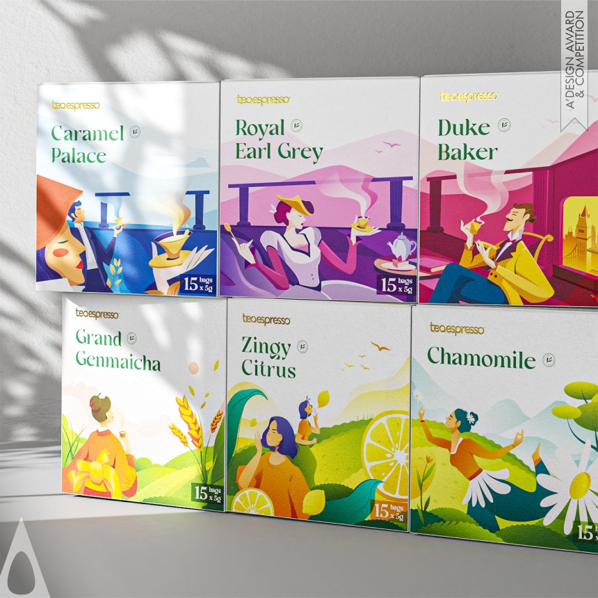 Quoc Thai Ngo and Na Le's Teaespresso Packaging Design