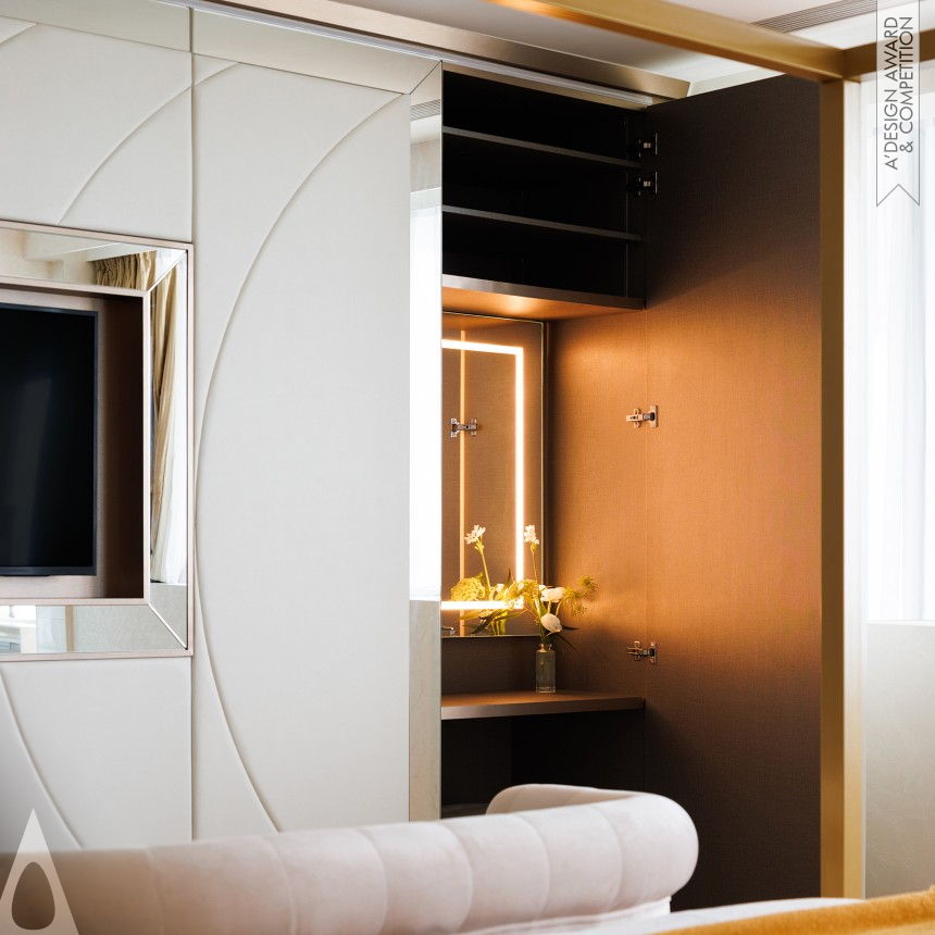 Silversea Penthouse - Bronze Interior Space and Exhibition Design Award Winner