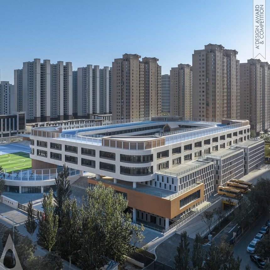 Golden Architecture, Building and Structure Design Award Winner 2023 Wanjin Primary School 