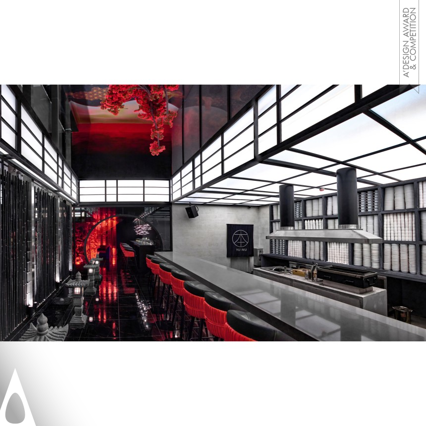 Silver Interior Space and Exhibition Design Award Winner 2023 Yuimu Japanese Restaurant 