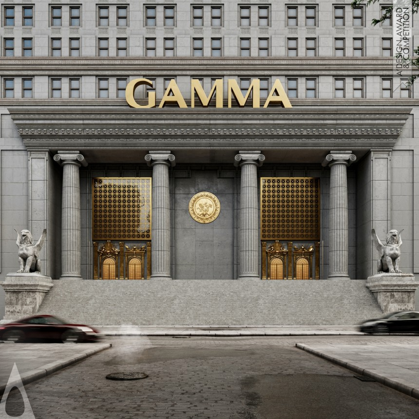 Bronze Luxury Design Award Winner 2023 Gamma Private Bank 