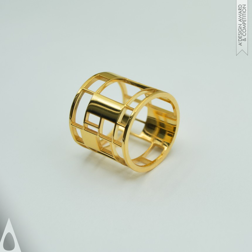 Bronze Jewelry Design Award Winner 2023 Unity Ring 