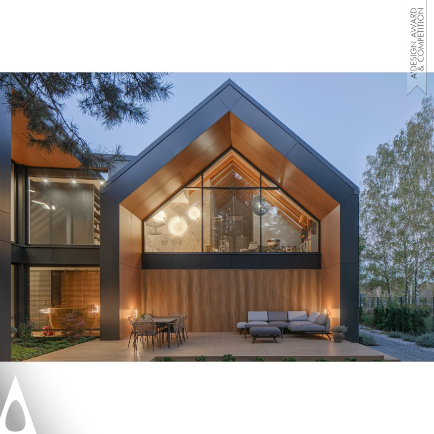 Golden Architecture, Building and Structure Design Award Winner 2023 Double Barn House 