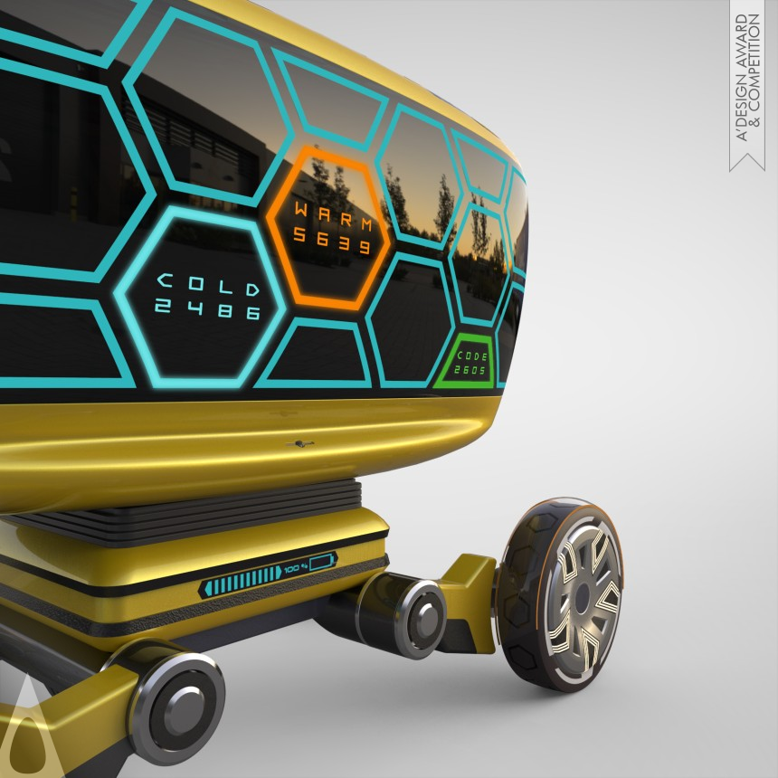 Marko Lukovic's Buzzy Bot Robotic Delivery Vehicle