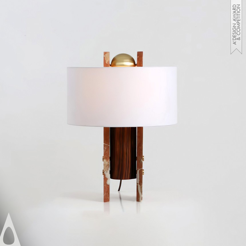 Bronze Lighting Products and Fixtures Design Award Winner 2023 Poente Table Lamp 