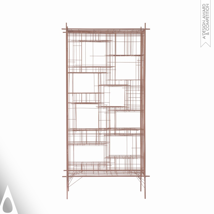 Silver Furniture Design Award Winner 2023 Sketch Shelf 