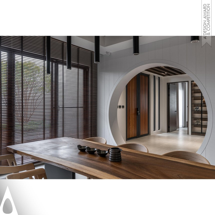 Silver Interior Space and Exhibition Design Award Winner 2023 Poetic and Artistic Residential House 