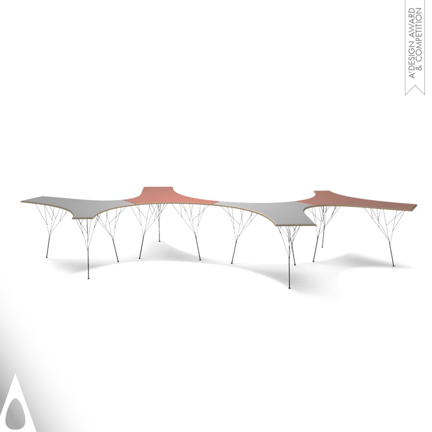 Bronze Furniture Design Award Winner 2023 Triangle Table 