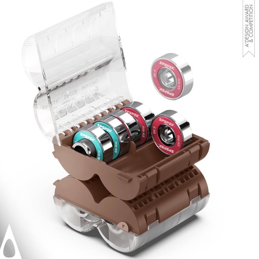 Speeding Bearing - Silver Packaging Design Award Winner