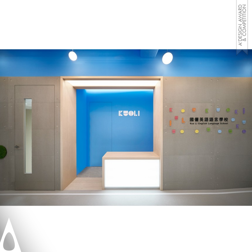 Bronze Interior Space and Exhibition Design Award Winner 2023 Kouli English Language School 