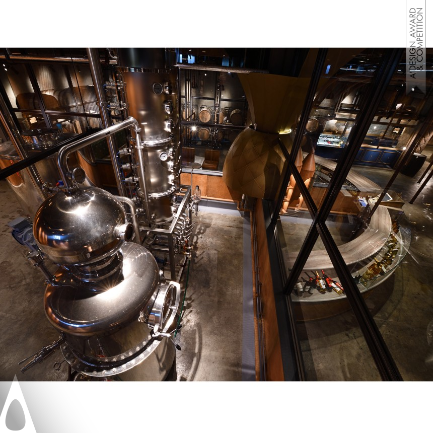 La Pina Distillery - Silver Interior Space and Exhibition Design Award Winner