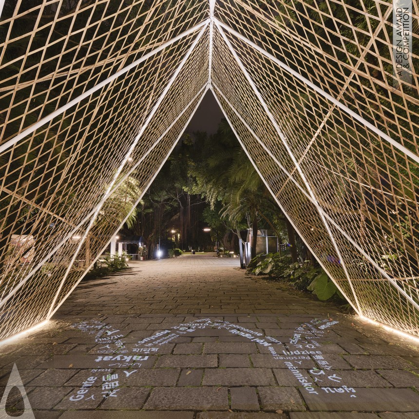 Hitobito - Bronze Lighting Projects and Light Art Design Award Winner