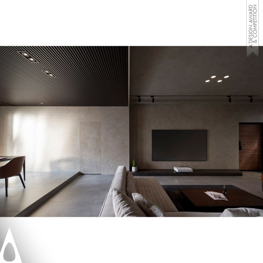 Bronze Interior Space and Exhibition Design Award Winner 2023 Wabi Sabi Residential House 