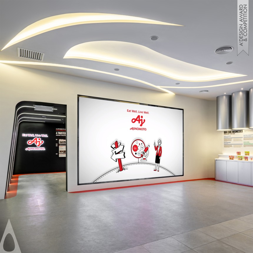 Bronze Interior Space and Exhibition Design Award Winner 2023 Ajinomoto Cec Customer Engagement Centre 