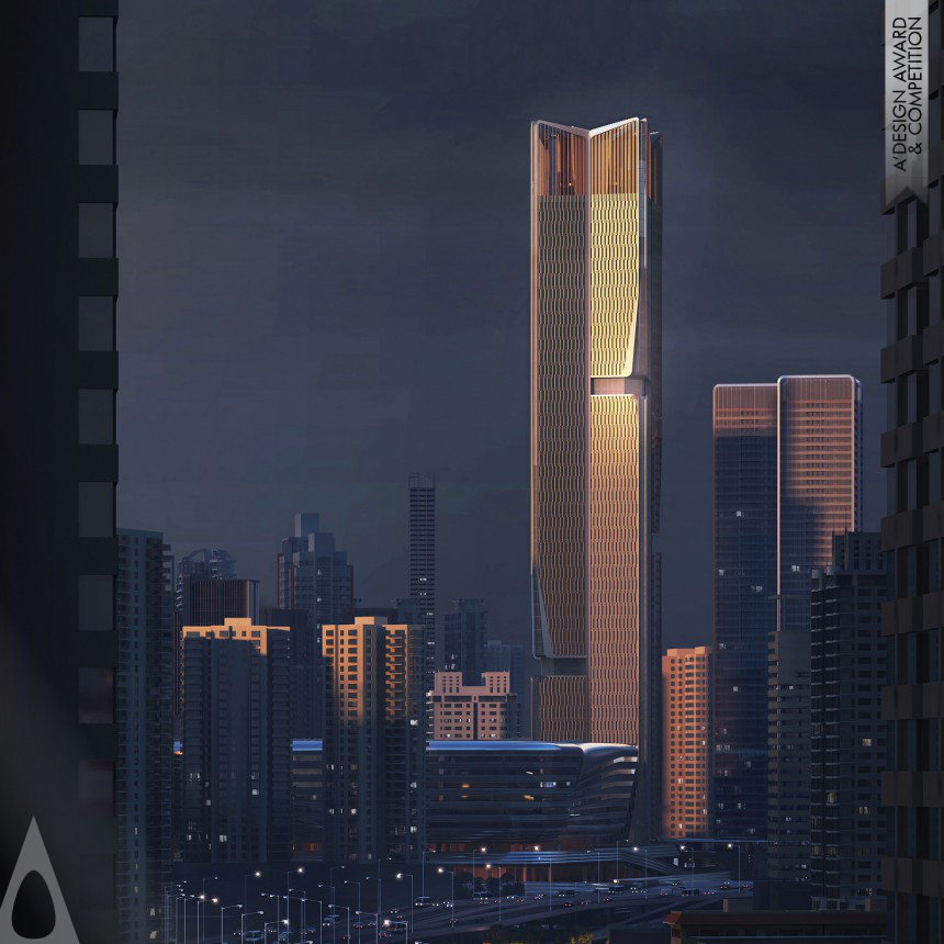 Golden Architecture, Building and Structure Design Award Winner 2023 Szhk Science and Technology Project High Rise Office 