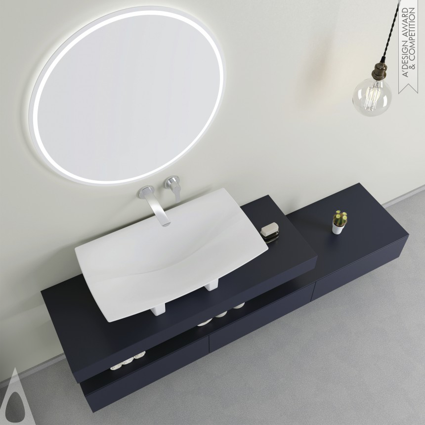 Serel Design Team's Serel Magic Countertop Washbasin