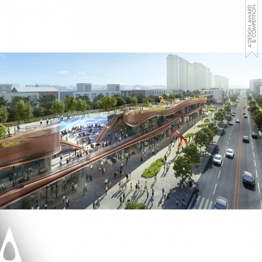 Platinum Urban Planning and Urban Design Award Winner 2023 Chengdu Hyperlane Park Retail Architecture 
