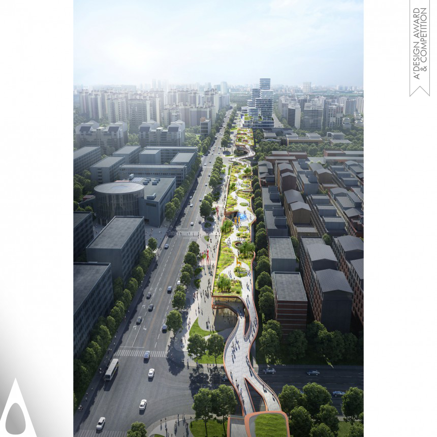 Chengdu Hyperlane Park designed by Aedas