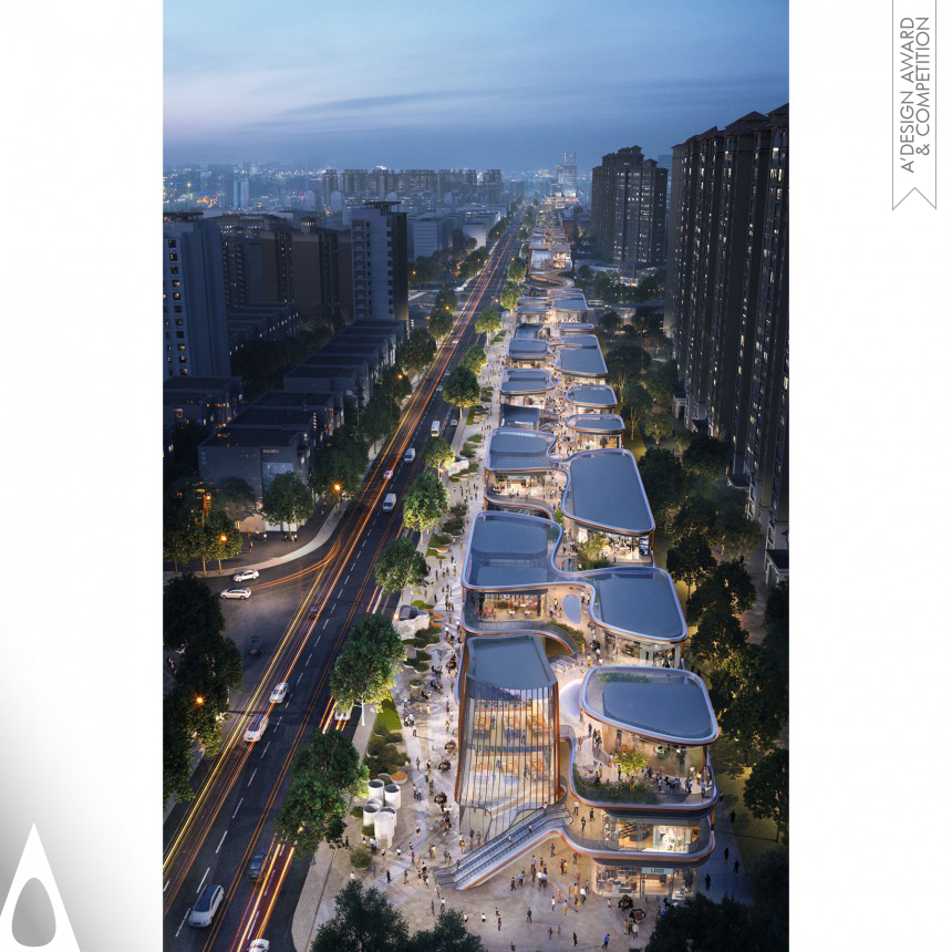 Chengdu Hyperlane Park - Platinum Urban Planning and Urban Design Award Winner