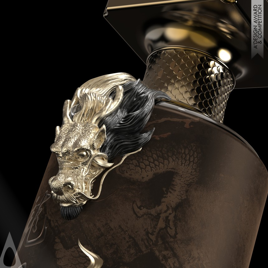 Dragon Spirit Chinese Baijiu designed by Yingsong Chen