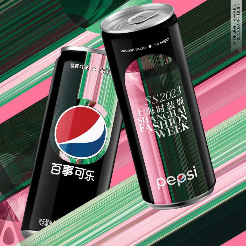 Pepsi Black x Digital Shanghai FW designed by PepsiCo Design and Innovation