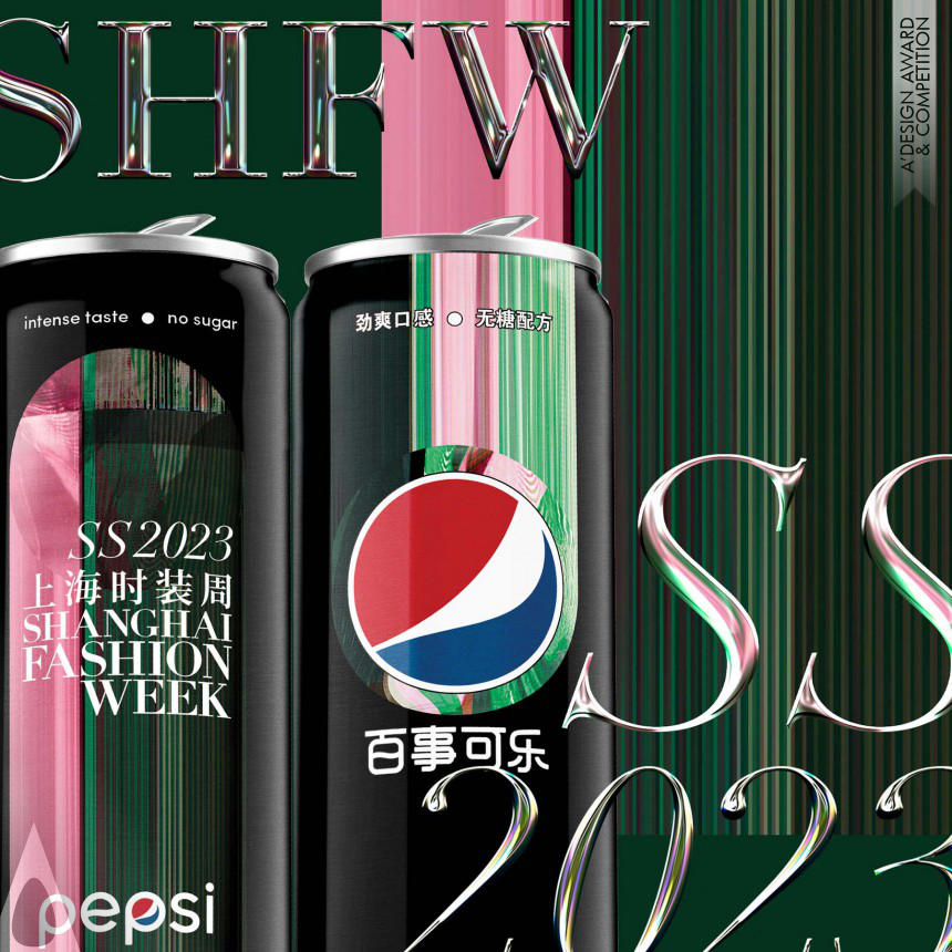 Pepsi Black x Digital Shanghai FW - Iron Limited Edition and Custom Design Award Winner