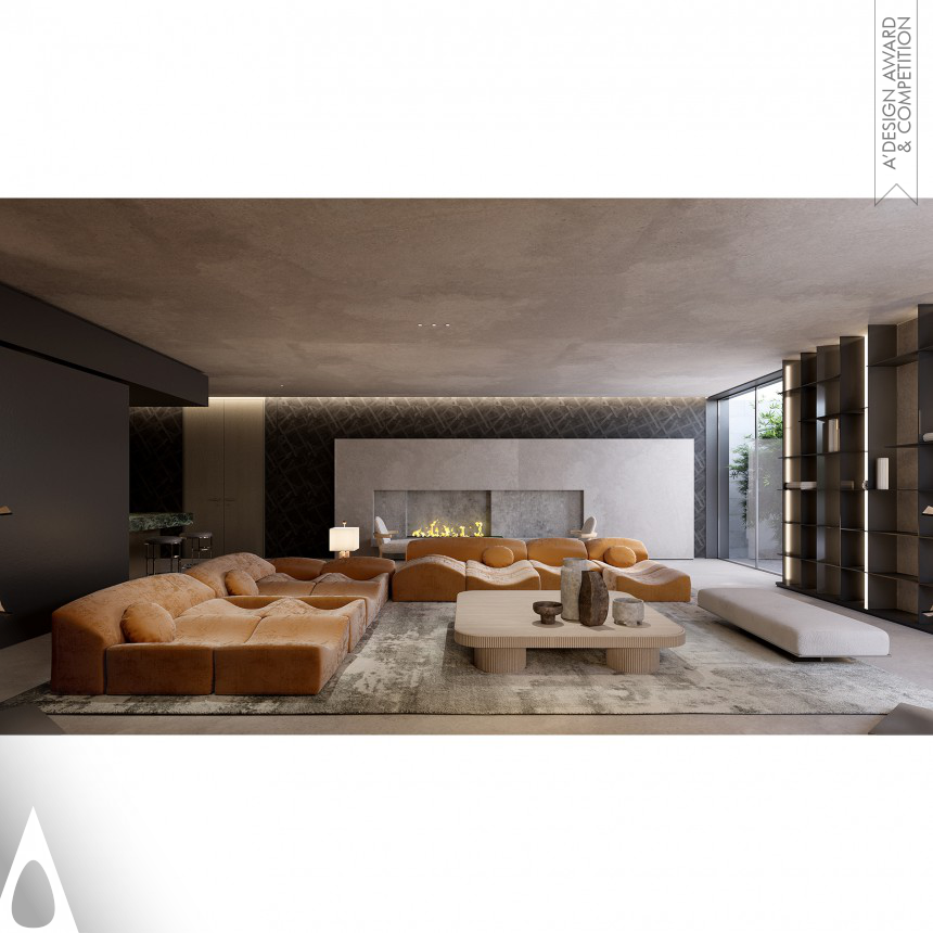 Lini Lin, Liang Wang and Ye Lin's HD Mengyin Black Golden Series Interior Design