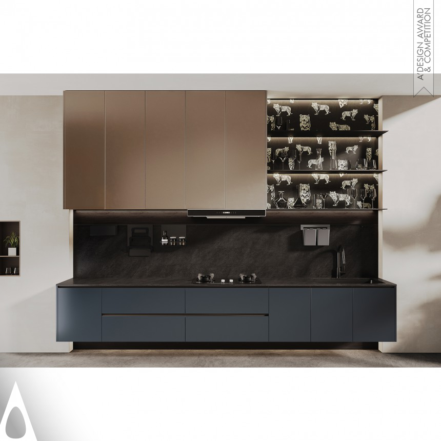 HD Tiger - Silver Kitchen Furniture, Equipment and Fixtures Design Award Winner
