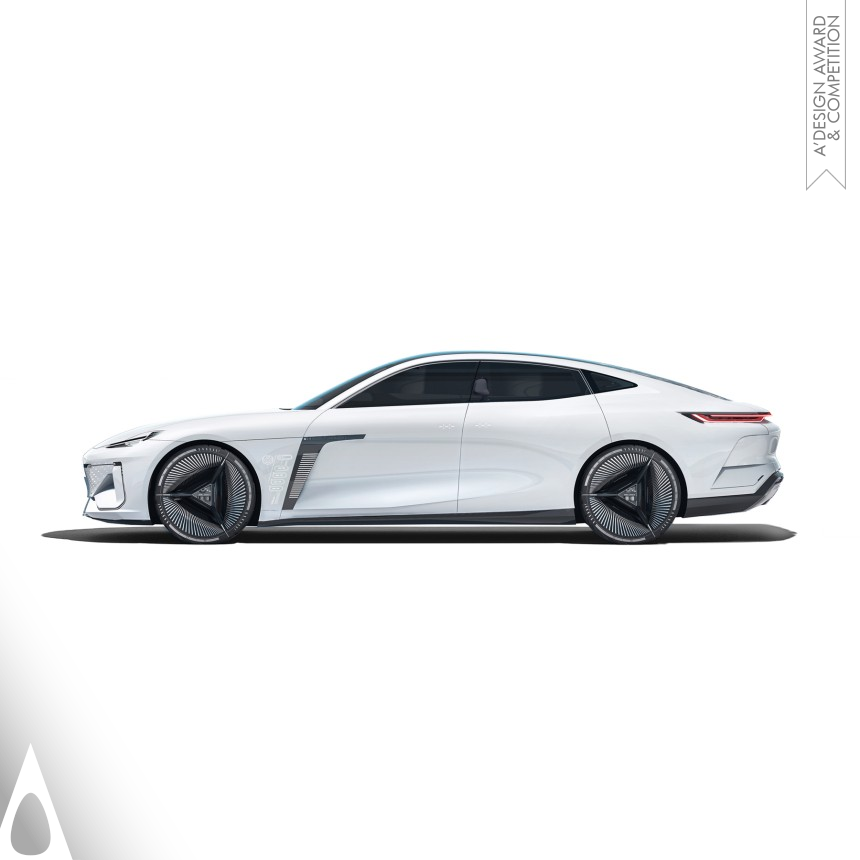 Platinum Car and Land Based Motor Vehicles Design Award Winner 2023 Galaxy Light Concept Car 