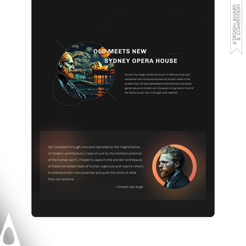 Andrew Chaoya Li's Timeless Creativity Web Design