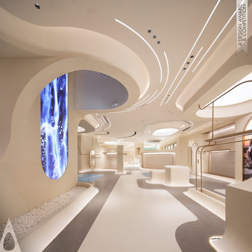 Golden Interior Space and Exhibition Design Award Winner 2023 Vicutu Concept Flagship Store 