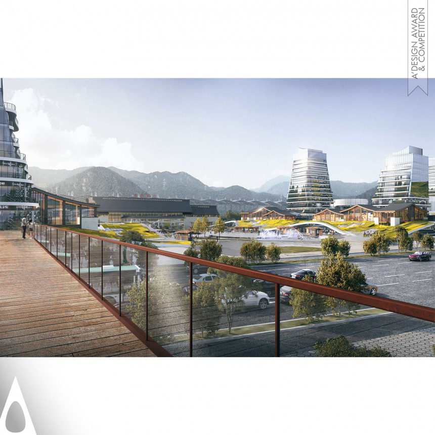 Silver Urban Planning and Urban Design Award Winner 2023 City Fields Complex Functional Urban Area 