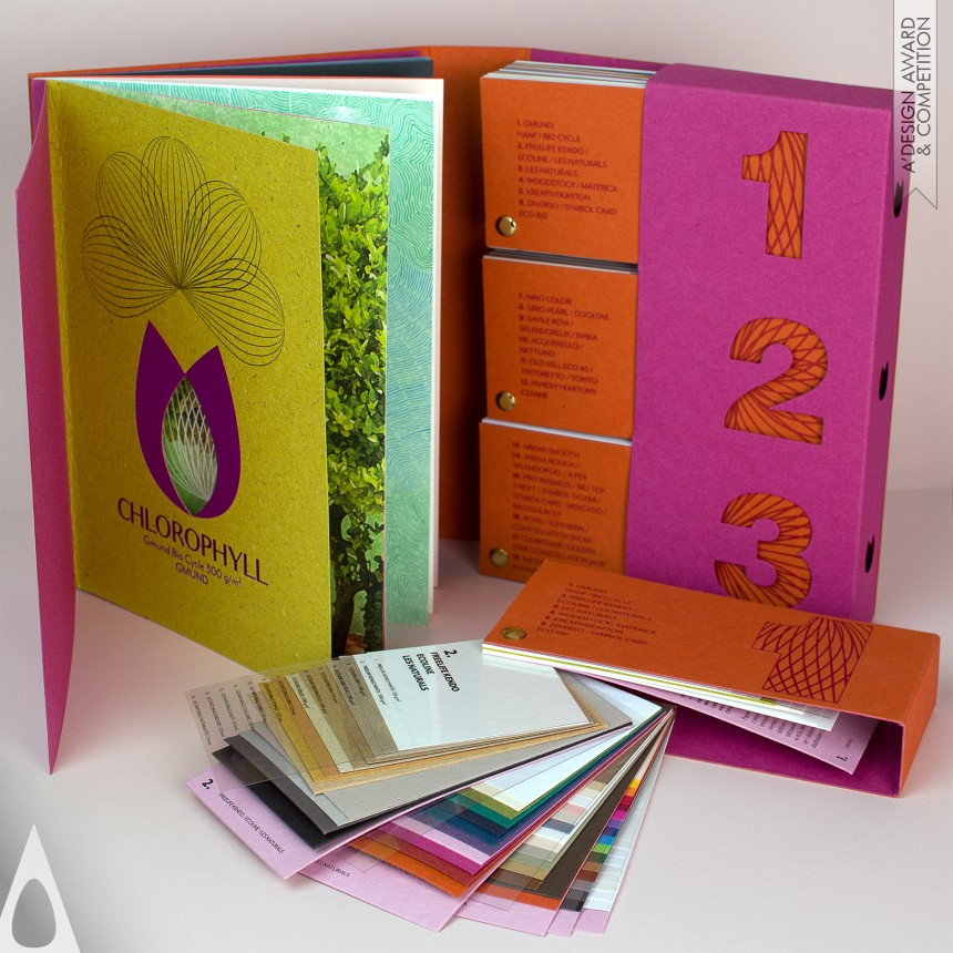 Bronze Packaging Design Award Winner 2023 Paraiso Paper Swatch Book 