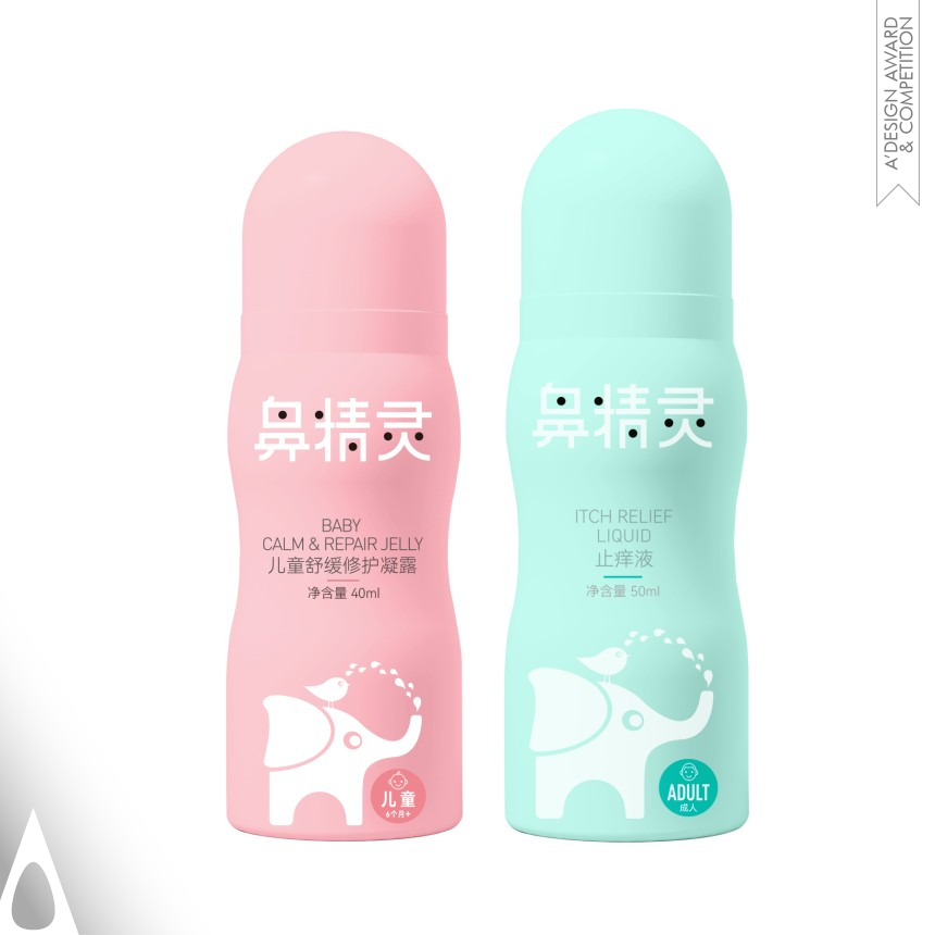 Iron Packaging Design Award Winner 2023 Beggi Soothing Repair Gel 