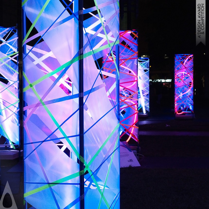 Global Vision at Nuit Blanche - Silver Lighting Projects and Light Art Design Award Winner