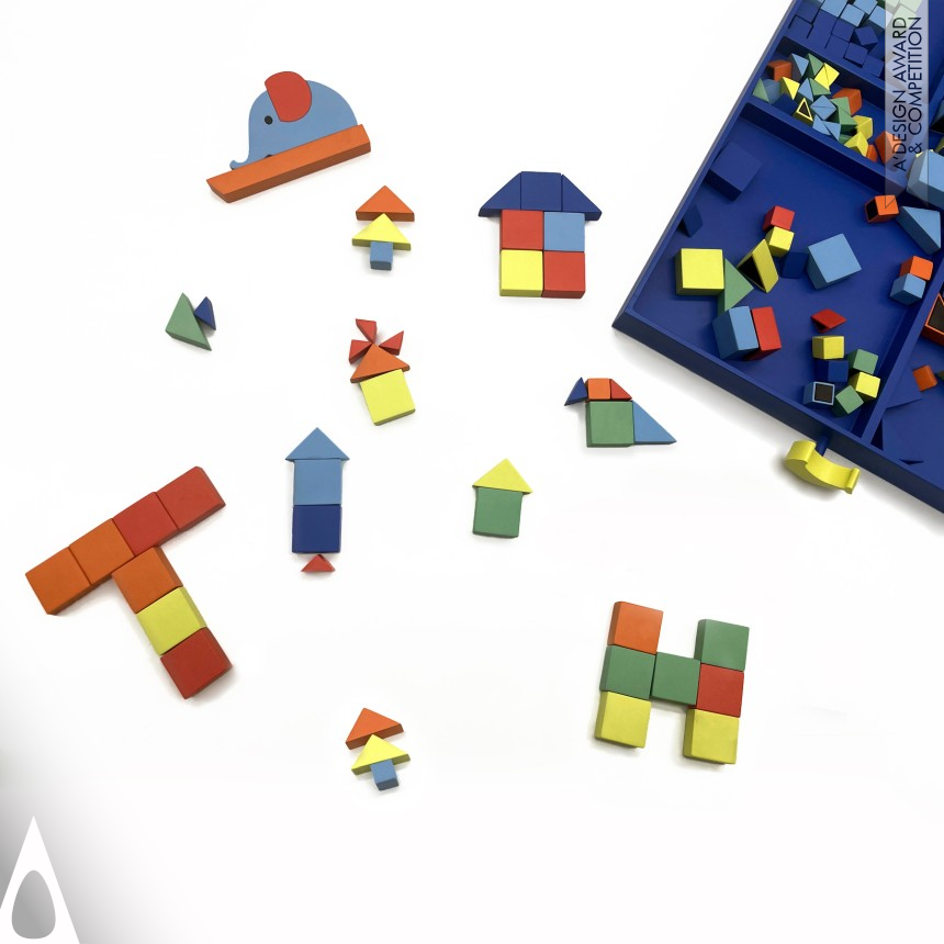 Shanghai Art and Design Academy's Elephant Geometry Mathematical Early Education Toys