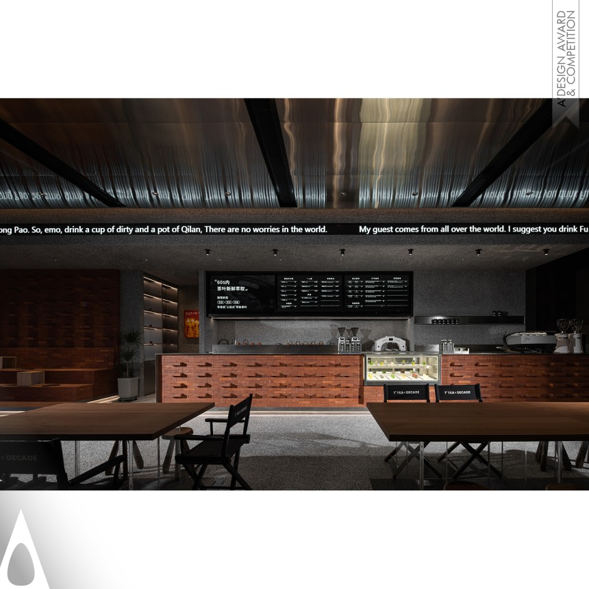 Silver Interior Space and Exhibition Design Award Winner 2023 Touch Tea Store 