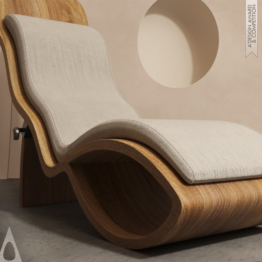 Iron Furniture Design Award Winner 2023 Infier Chaise Longue 