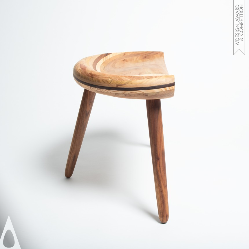 Silver Furniture Design Award Winner 2023 Layer Stool 