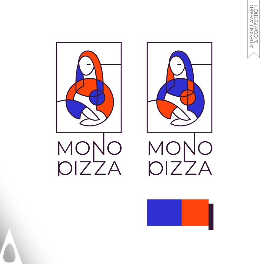 Mono Pizza designed by Irina Kolosovska