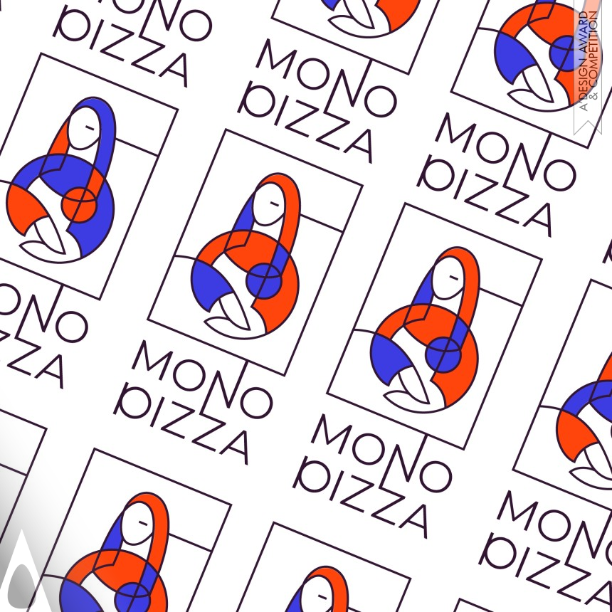 Mono Pizza - Bronze Graphics, Illustration and Visual Communication Design Award Winner