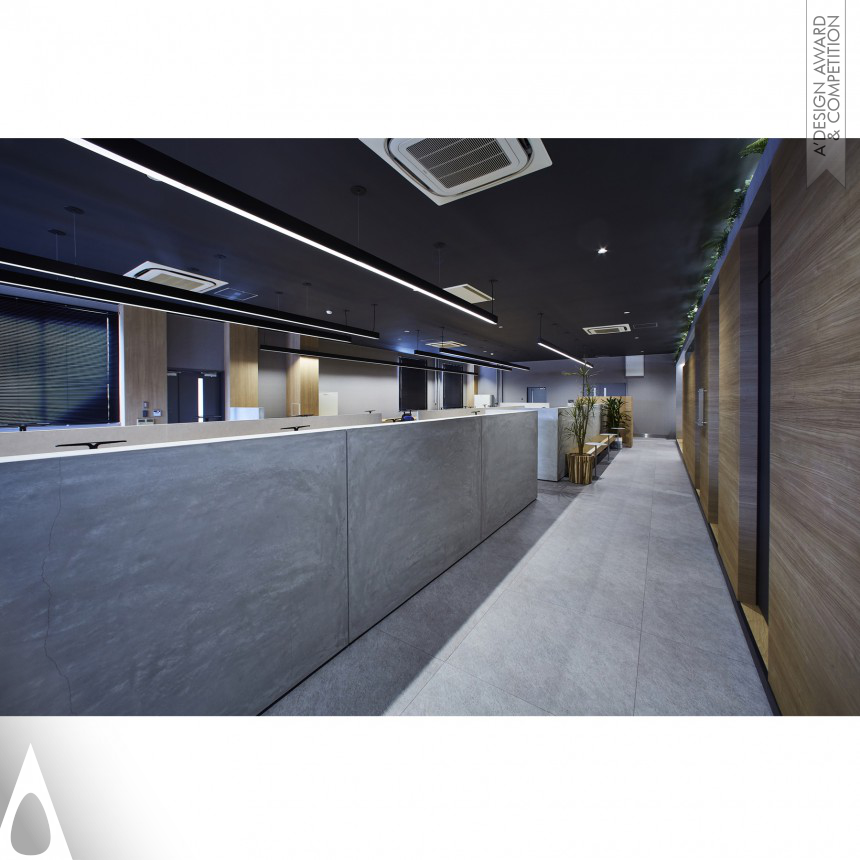Bronze Interior Space and Exhibition Design Award Winner 2023 Morigo Seiki Office 
