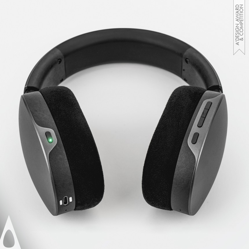 Golden Audio and Sound Equipment Design Award Winner 2023 Unity Wireless Lossless Headphones 