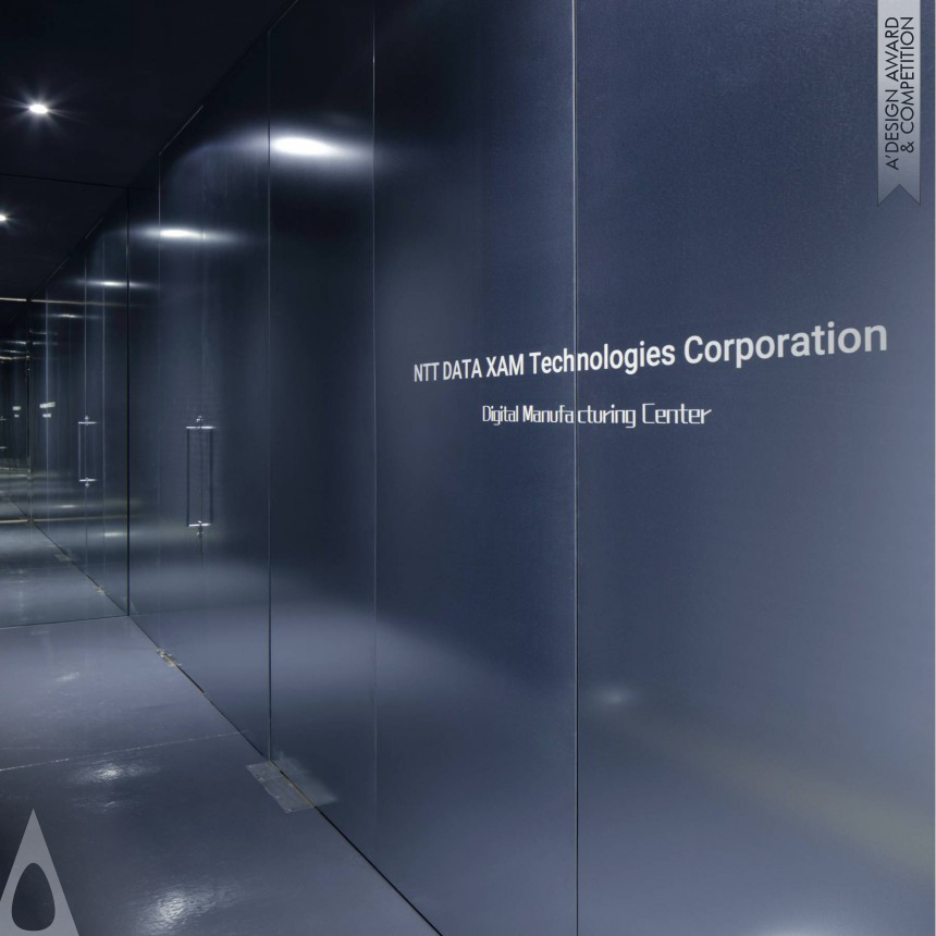 Bronze Interior Space and Exhibition Design Award Winner 2024 Nttdata Xam Technologies Osaka Office Complex 