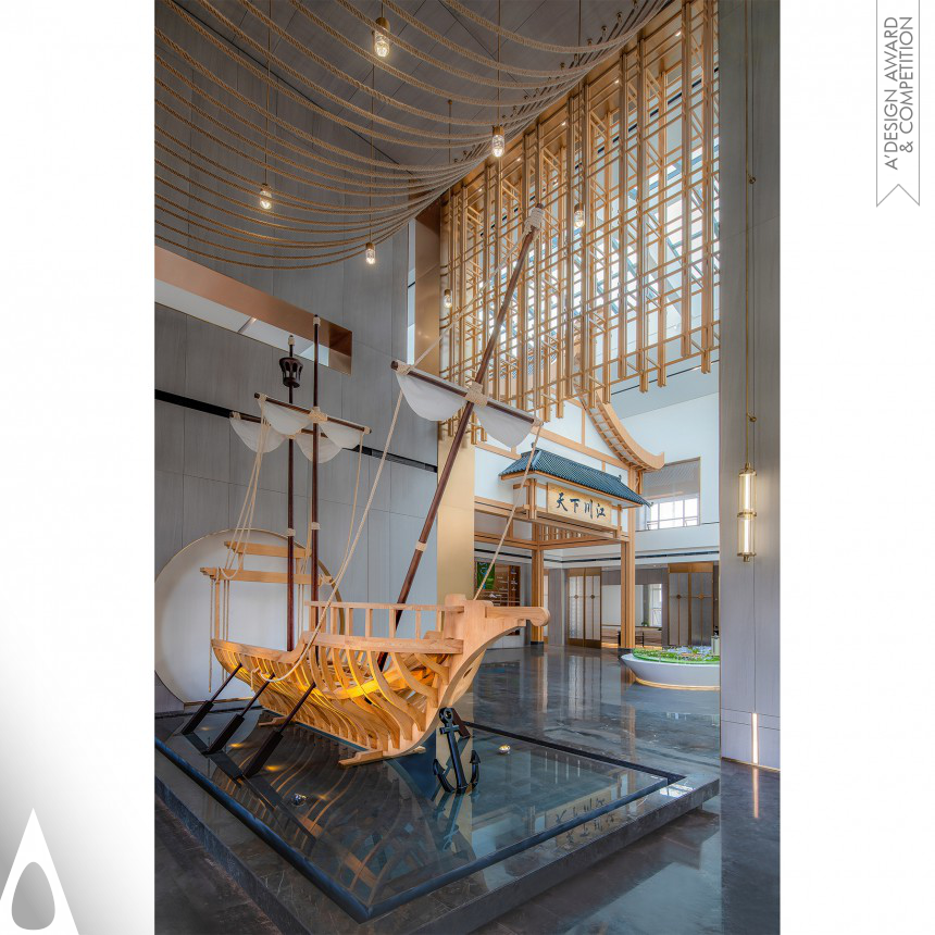 Golden Interior Space and Exhibition Design Award Winner 2024 Tianxia Chuanjiang Exhibition Center 