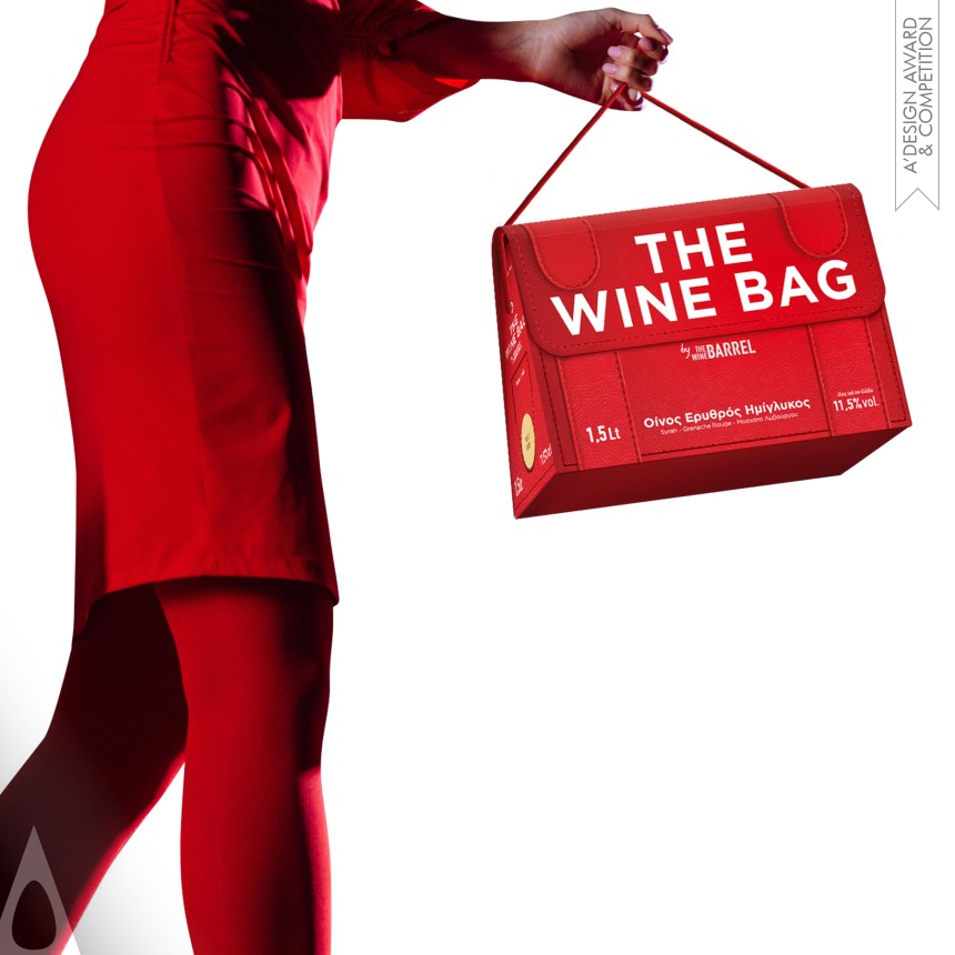 Antonia Skaraki's The Wine Bag Packaging